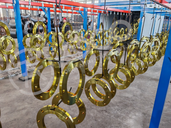 largest stock slip on flange asme b16 5