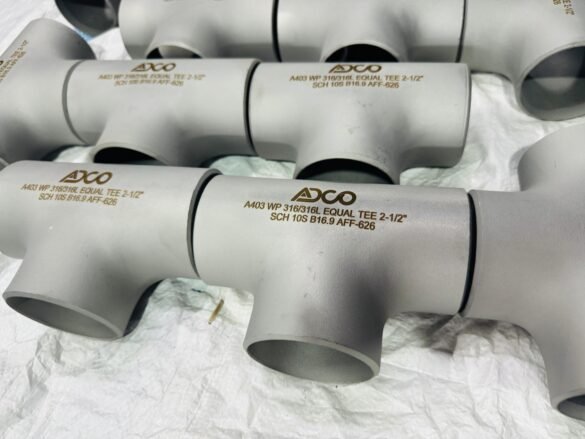 asme b16 9 buttweld tee img2