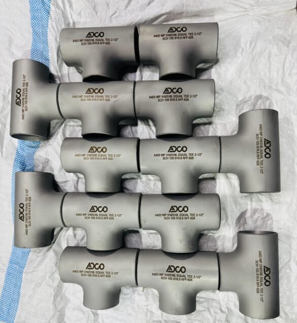 asme b16 9 buttweld tee img3