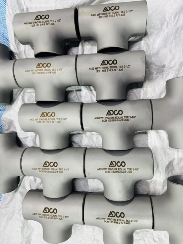 asme b16 9 buttweld tee img4